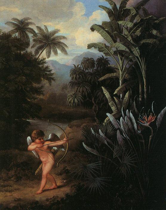 Philip Reinagle Cupid Inspiring the Plants with Love Germany oil painting art